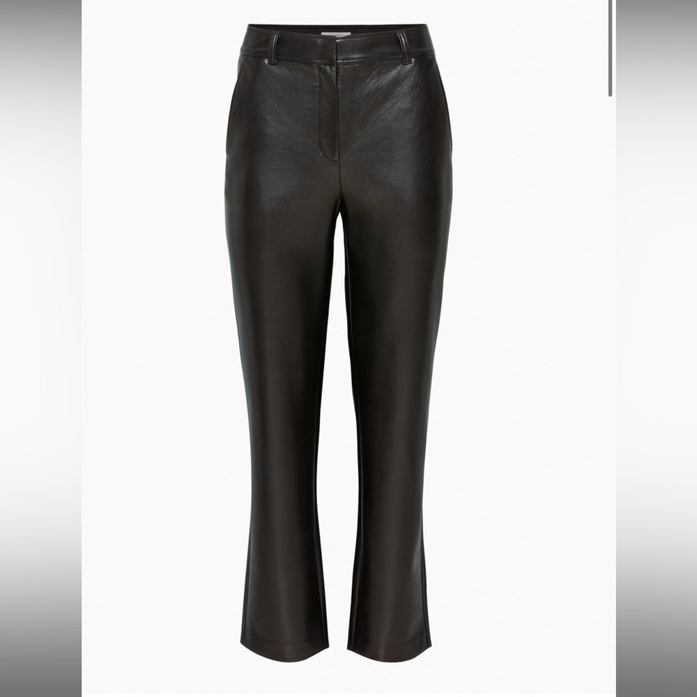 Aritzia Babaton Command Vegan Leather Pants